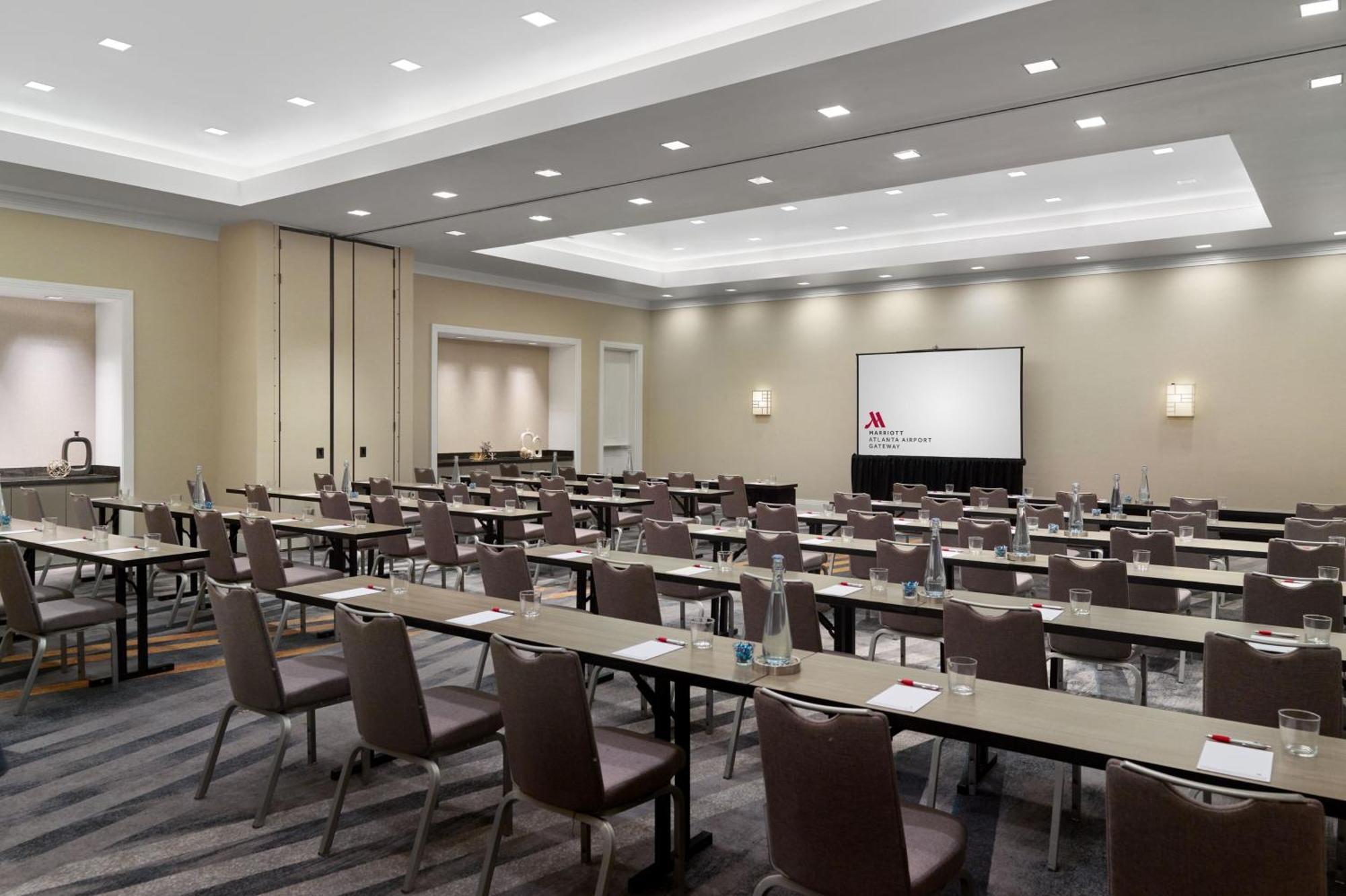Atlanta Airport Marriott Gateway Hotel College Park Екстериор снимка