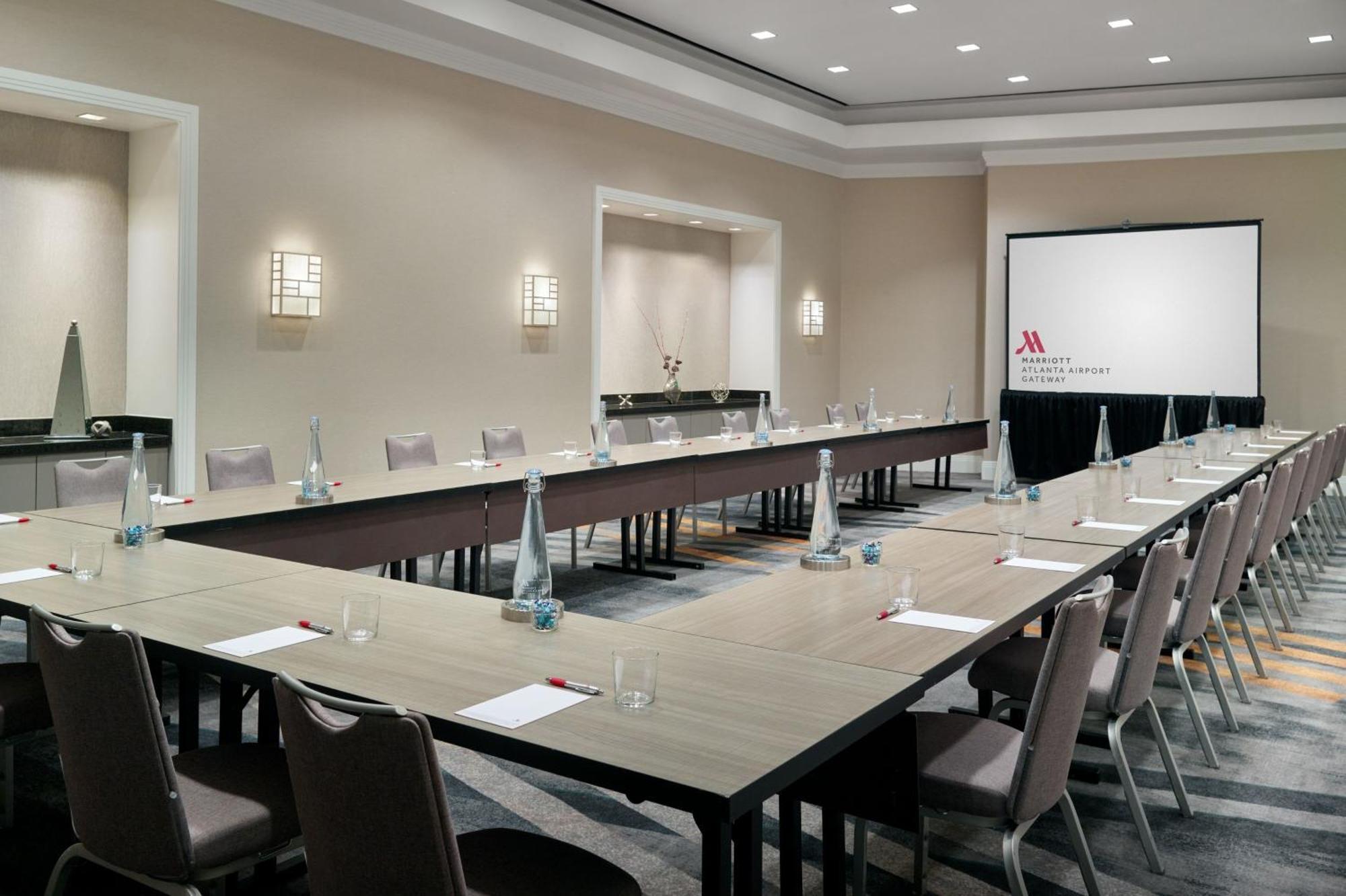 Atlanta Airport Marriott Gateway Hotel College Park Екстериор снимка